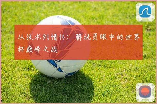 从技术到情怀:解说员眼中的世界杯巅峰之战